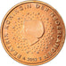 Países Bajos, 2 Euro Cent, 2012, SC, Cobre chapado en acero, KM:235