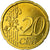 REPUBLIKA IRLANDII, 20 Euro Cent, 2005, Sandyford, MS(63), Mosiądz, KM:36