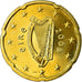 IRELAND REPUBLIC, 20 Euro Cent, 2009, UNZ, Messing, KM:48