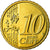 IRELAND REPUBLIC, 10 Euro Cent, 2010, VZ, Messing, KM:47