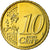 IRELAND REPUBLIC, 10 Euro Cent, 2011, MS(63), Brass, KM:47
