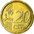REPUBBLICA D’IRLANDA, 20 Euro Cent, 2011, SPL, Ottone, KM:48