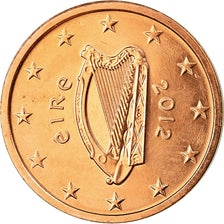 IRELAND REPUBLIC, 2 Euro Cent, 2012, UNZ, Copper Plated Steel, KM:33