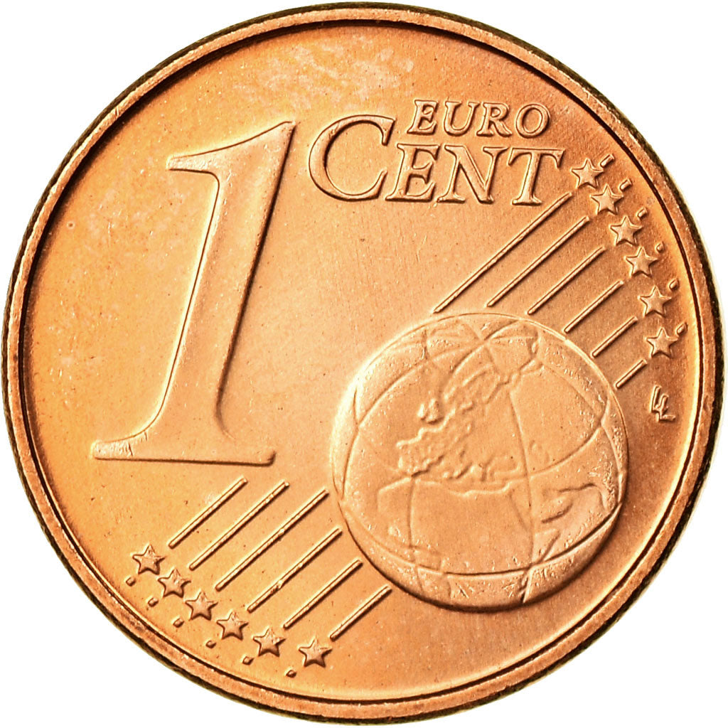 Portugal, Euro Cent, 2003, MS(63), Copper Plated Steel, KM:740