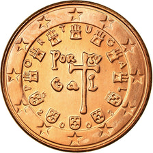 Portugal, 5 Euro Cent, 2003, MS(63), Copper Plated Steel, KM:742