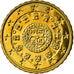 Portugal, 10 Euro Cent, 2003, AU(55-58), Brass, KM:743