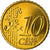 Portogallo, 10 Euro Cent, 2003, SPL-, Ottone, KM:743