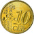 Belgio, 10 Euro Cent, 1999, SPL-, Ottone, KM:227