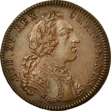 Francia, Token, Royal, 1745, BB+, Argento, Feuardent:3146