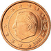 Belgium, 2 Euro Cent, 2002, MS(63), Copper Plated Steel, KM:225
