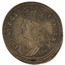 France, Royal, Token, EF(40-45), Copper, Feuardent #13244, 1.88