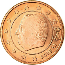 Belgien, Euro Cent, 2005, UNZ, Copper Plated Steel, KM:224
