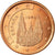 Spanien, 5 Euro Cent, 1999, UNZ, Copper Plated Steel, KM:1042