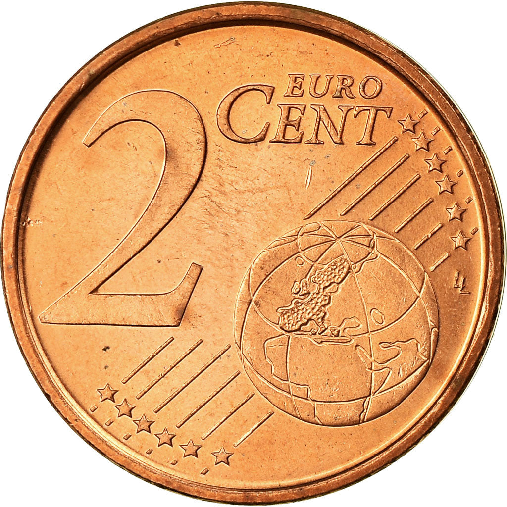 Spagna, 2 Euro Cent, 2003, SPL, Acciaio placcato rame, KM:1041