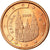 España, Euro Cent, 2008, SC, Cobre chapado en acero, KM:1040