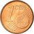 Espanha, Euro Cent, 2008, MS(63), Aço Cromado a Cobre, KM:1040