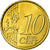 Espanha, 10 Euro Cent, 2009, MS(63), Latão, KM:1070