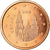 Spagna, 2 Euro Cent, 2012, SPL, Acciaio placcato rame, KM:1145