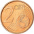 Espanha, 2 Euro Cent, 2012, MS(63), Aço Cromado a Cobre, KM:1145