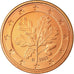 GERMANY - FEDERAL REPUBLIC, 5 Euro Cent, 2003, AU(55-58), Copper Plated Steel