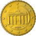 GERMANY - FEDERAL REPUBLIC, 10 Euro Cent, 2003, AU(55-58), Brass, KM:210