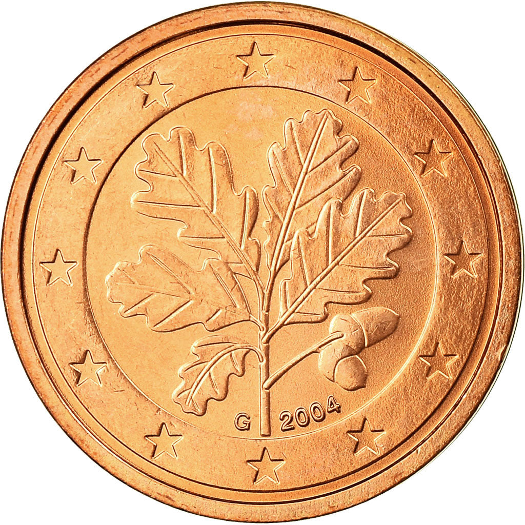République fédérale allemande, 2 Euro Cent, 2004, SUP, Copper Plated Steel