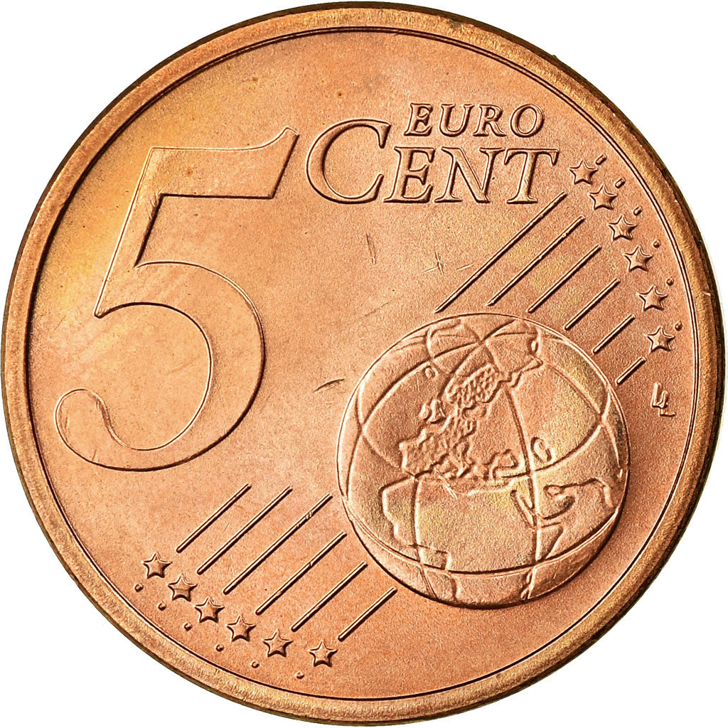 République fédérale allemande, 5 Euro Cent, 2004, SUP, Copper Plated Steel