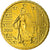 Francja, 10 Euro Cent, 2000, Paris, MS(63), Mosiądz, KM:1285