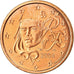 Francia, 5 Euro Cent, 2004, SC, Cobre chapado en acero, KM:1284