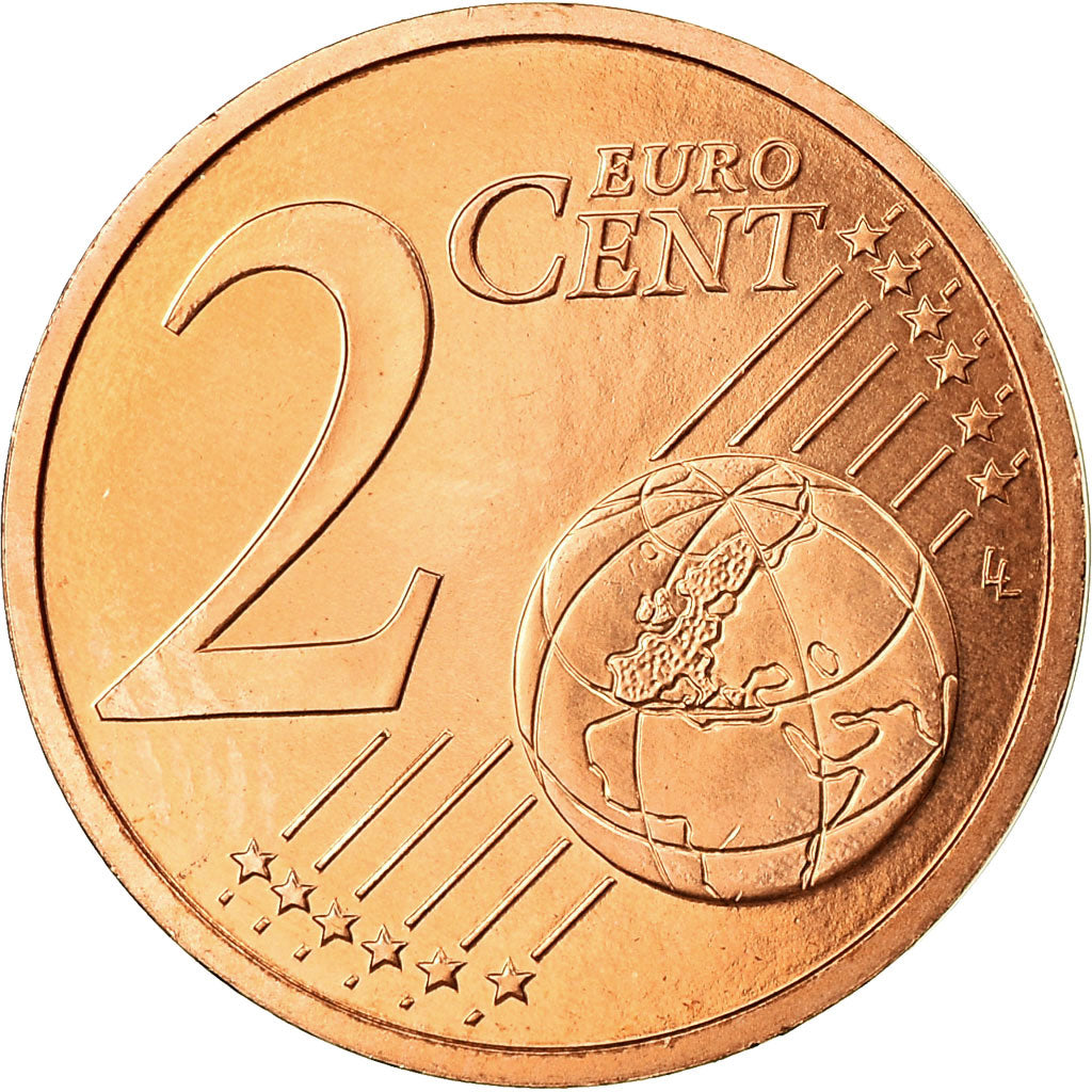 Francia, 2 Euro Cent, 2009, SPL, Acciaio placcato rame, KM:1283