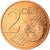 França, 2 Euro Cent, 2010, MS(63), Aço Cromado a Cobre, KM:1283