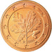 GERMANIA - REPUBBLICA FEDERALE, 5 Euro Cent, 2005, SPL, Acciaio placcato rame