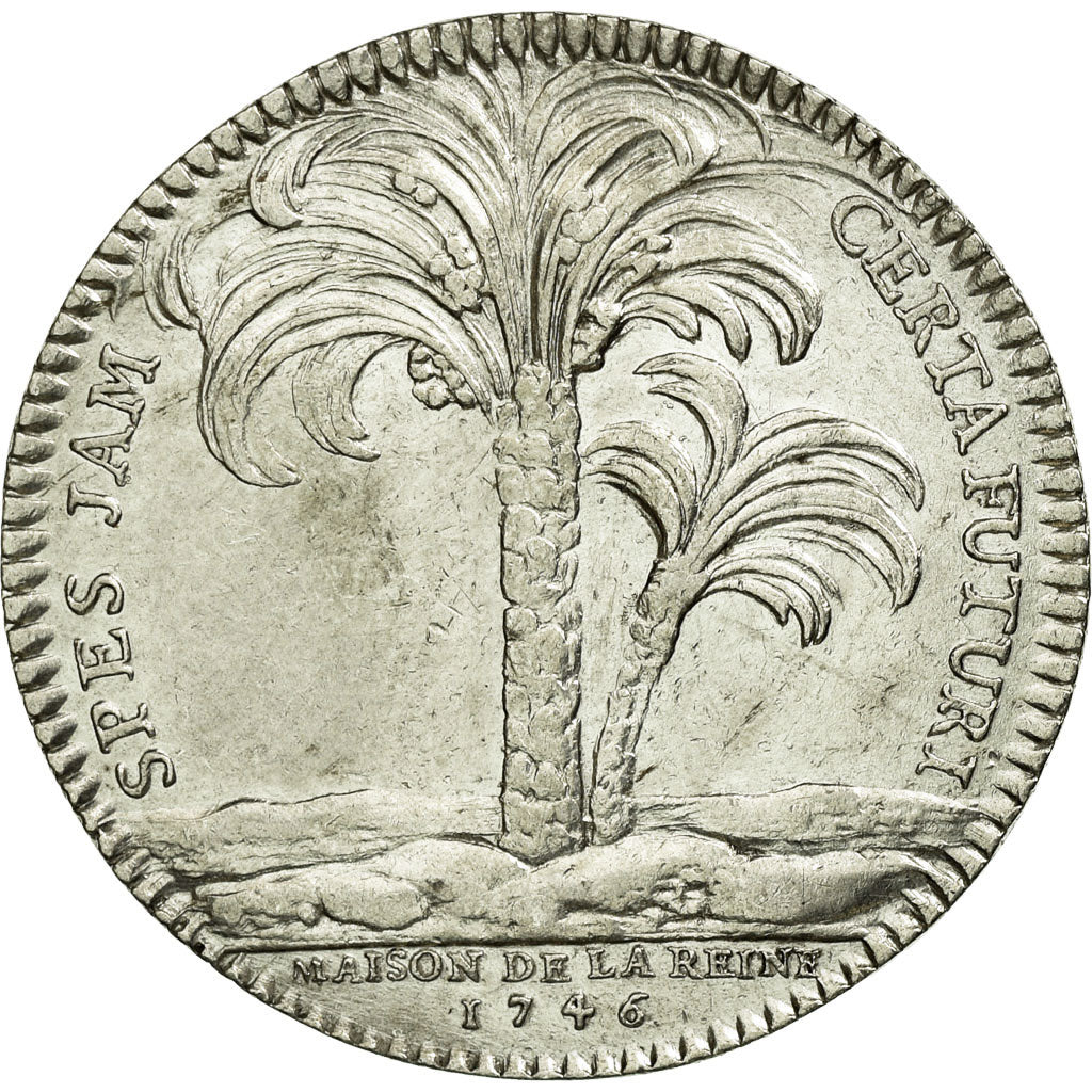 France, Token, Royal, 1746, AU(55-58), Silver, Feuardent:13348