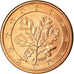 République fédérale allemande, Euro Cent, 2007, SPL, Copper Plated Steel