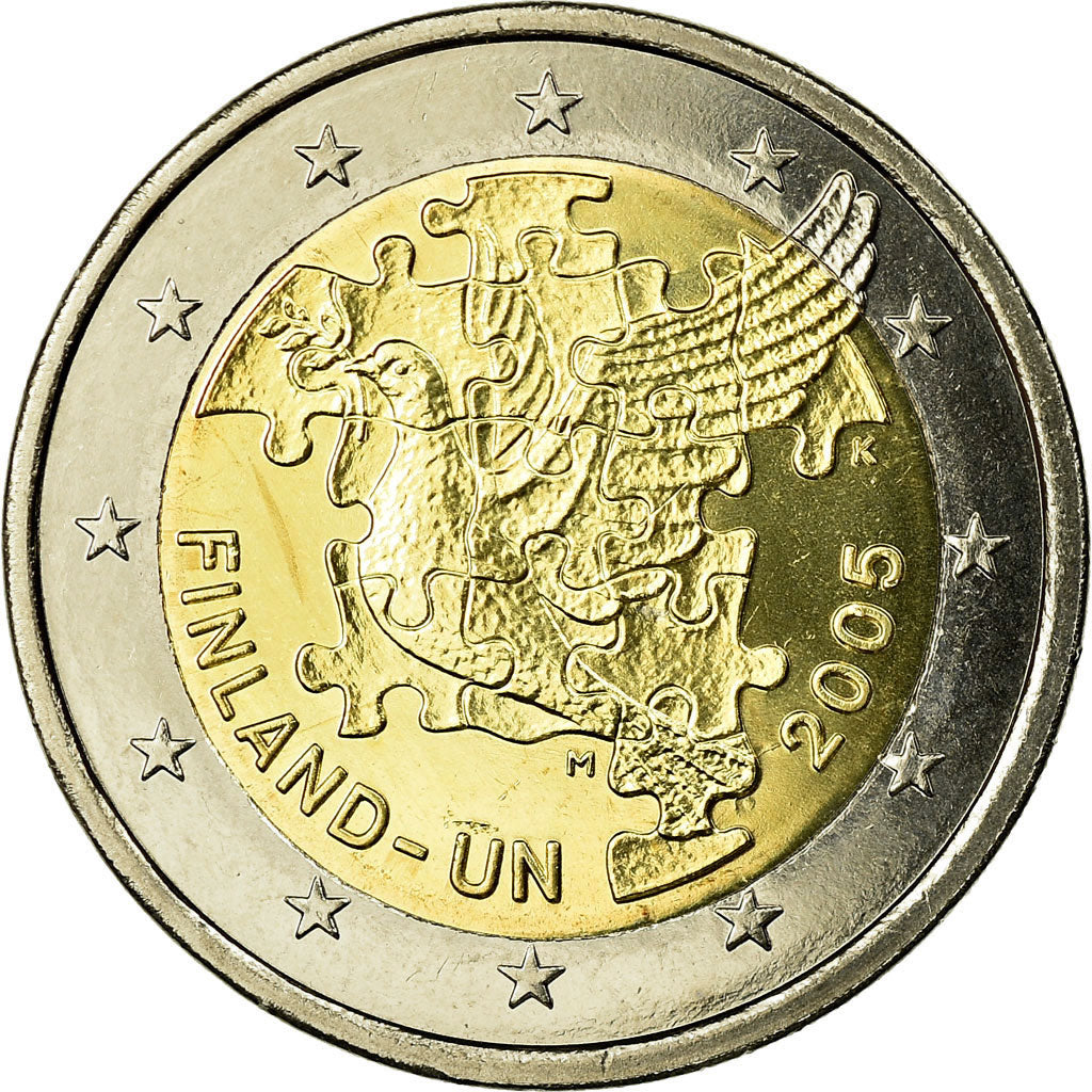 Finnland, 2 Euro, 2005, STGL, Bi-Metallic, KM:119