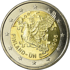 Finnland, 2 Euro, 2005, STGL, Bi-Metallic, KM:119