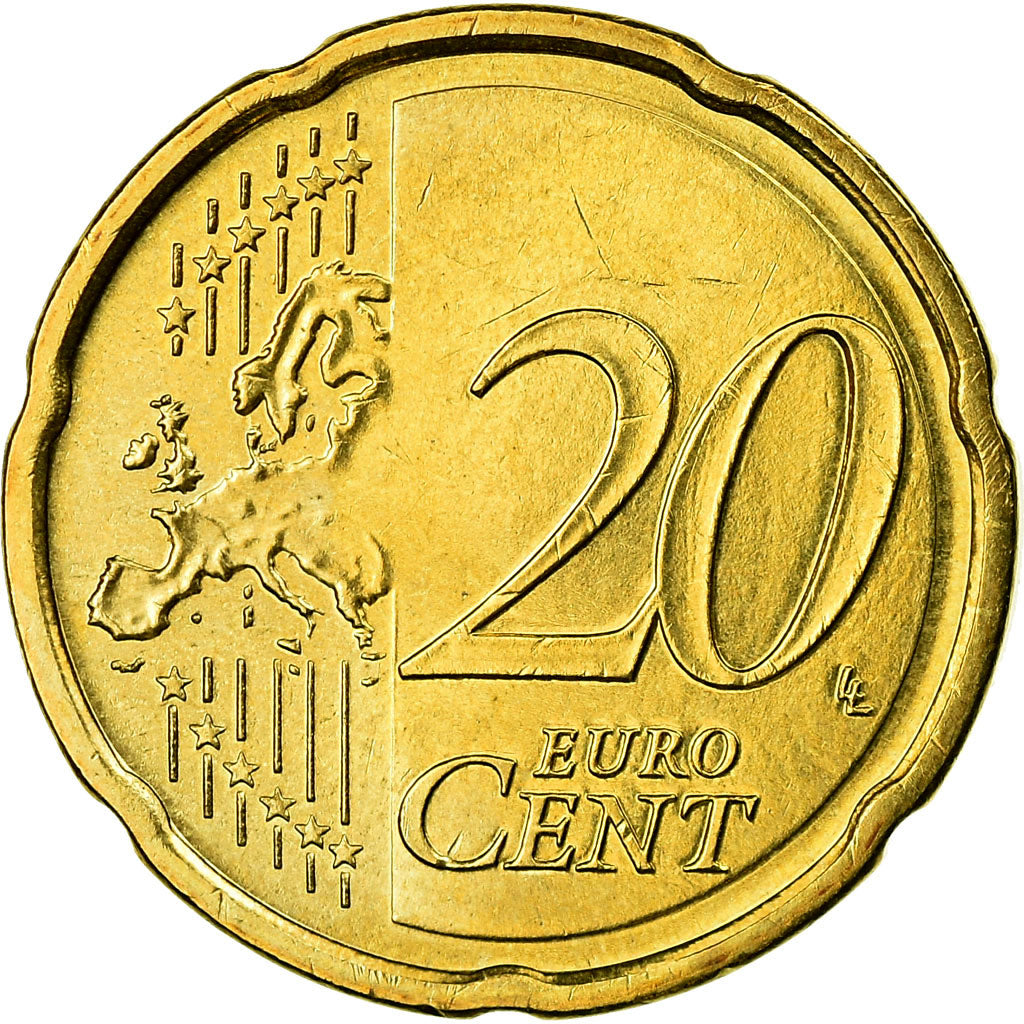 Finlandia, 20 Euro Cent, 2007, FDC, Ottone, KM:127
