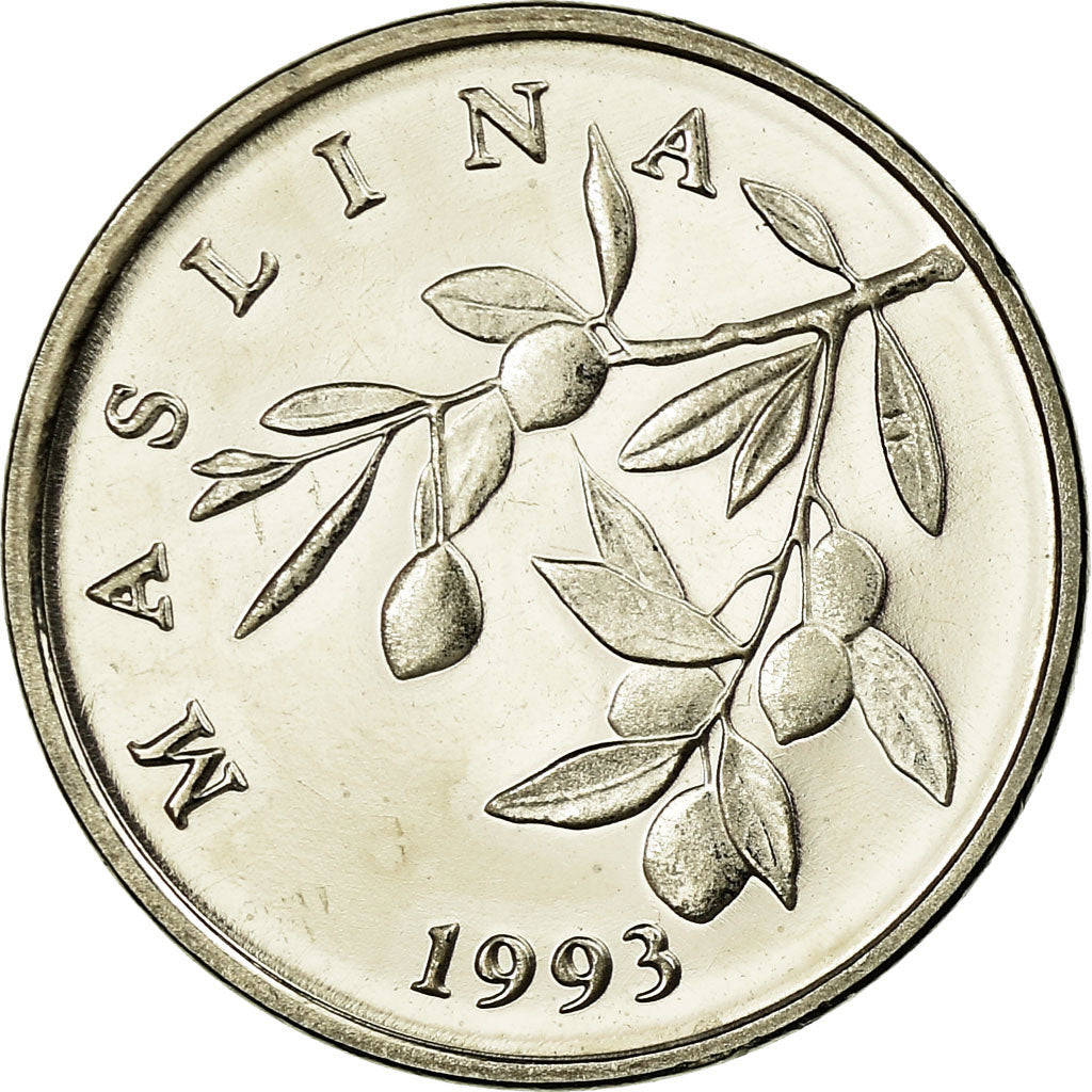 Coin, Croatia, 20 Lipa, 1993, MS(65-70), Nickel plated steel, KM:7