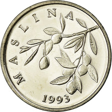 Coin, Croatia, 20 Lipa, 1993, MS(65-70), Nickel plated steel, KM:7