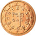 Portugal, 2 Euro Cent, 2006, MS(65-70), Copper Plated Steel, KM:741