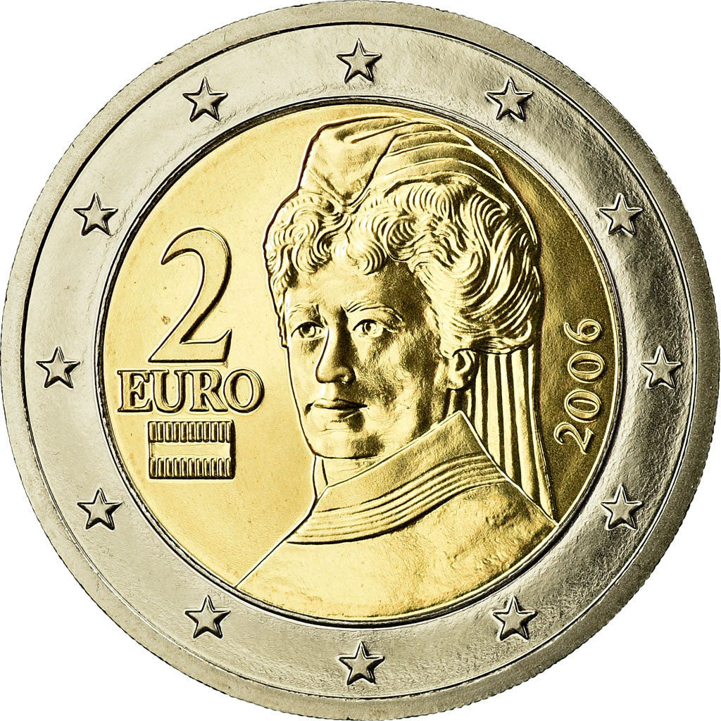 Austria, 2 Euro, 2006, MS(65-70), Bi-Metallic, KM:3089