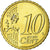 Slovenia, 10 Euro Cent, 2007, MS(65-70), Brass, KM:71