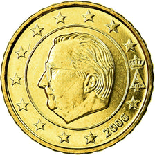 Belgium, 10 Euro Cent, 2006, MS(65-70), Brass, KM:227