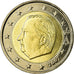 Bélgica, 2 Euro, 2007, MS(65-70), Bimetálico, KM:246