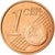 Itália, Euro Cent, 2006, MS(65-70), Aço Cromado a Cobre, KM:210