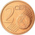 Itália, 2 Euro Cent, 2006, MS(65-70), Aço Cromado a Cobre, KM:211