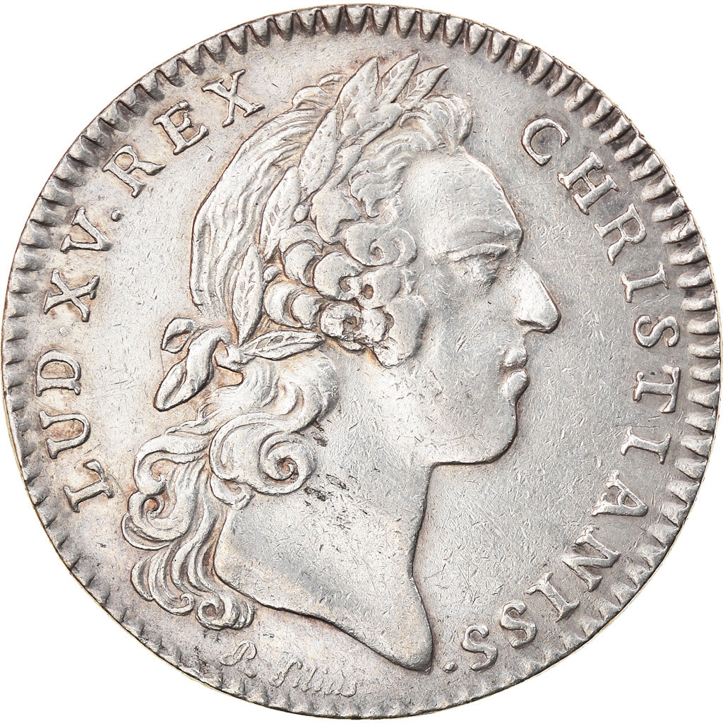 Frankrijk, Token, Louis XV, Extraordinaire des Guerres, 1762, ZF+, Zilver