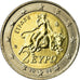 Grecja, 2 Euro, 2006, MS(65-70), Bimetaliczny, KM:188