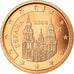 España, 2 Euro Cent, 2006, FDC, Cobre chapado en acero, KM:1041