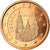 Espanha, 5 Euro Cent, 2006, MS(65-70), Aço Cromado a Cobre, KM:1042